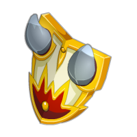 Bouclier trophée du Bouftou Royal