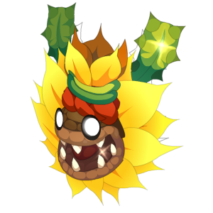 Bouclier trophée du Tournesol Affamé