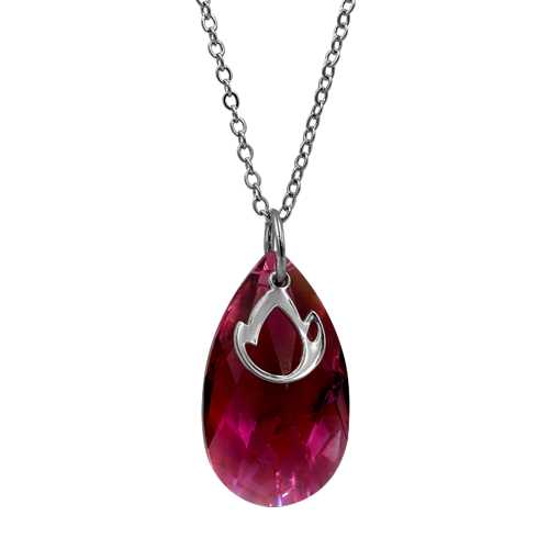 Pendentif Cristal Dofus Pourpre