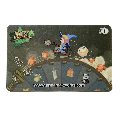 Carte n°1 : Jeton de loterie