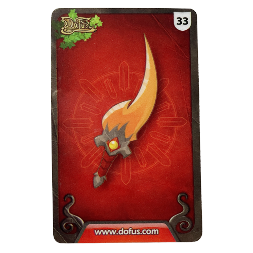 Carte n°33 : Shushette Épée Feu