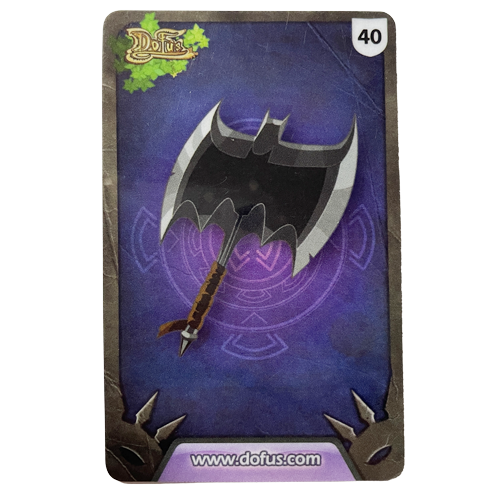 Carte n°40 : Shushette Hache Neutre
