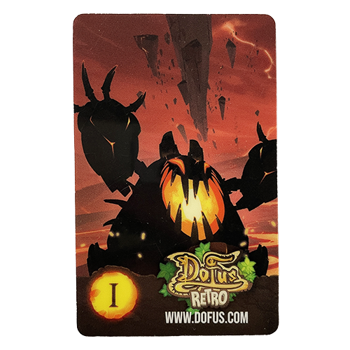 Coiffe, cape et bouclier Goultard (Dofus Retro)