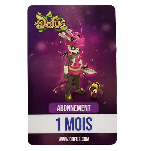 1 mois d'abonnement Dofus + Le familier Boskito + Dragounoplie