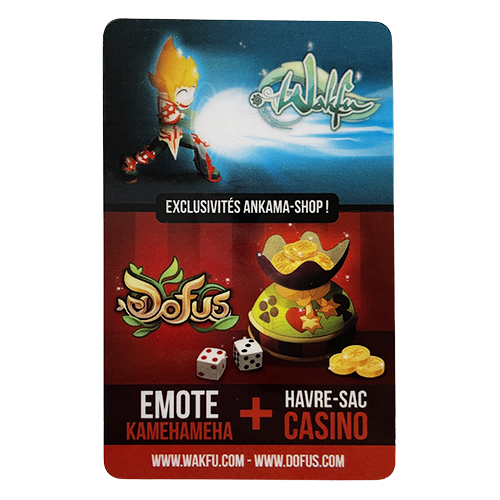 Havre-sac Casino (Dofus) / Emote "Kamehameha" (Wakfu)