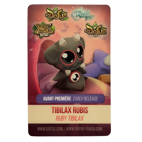 Familier Tibilax Rubis (Dofus, Dofus Touch, Dofus Rétro et Wakfu)