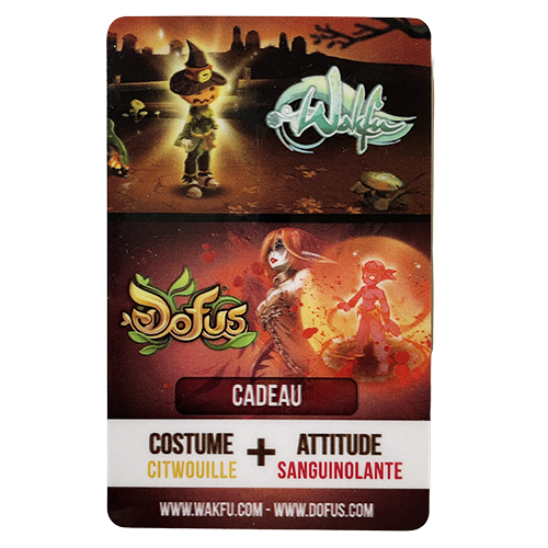 Attitude Sanginolante (Dofus) / Costume Citwouille (Wakfu)