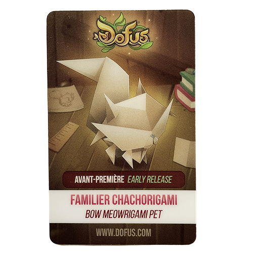 Familier Chachorigami (Dofus)